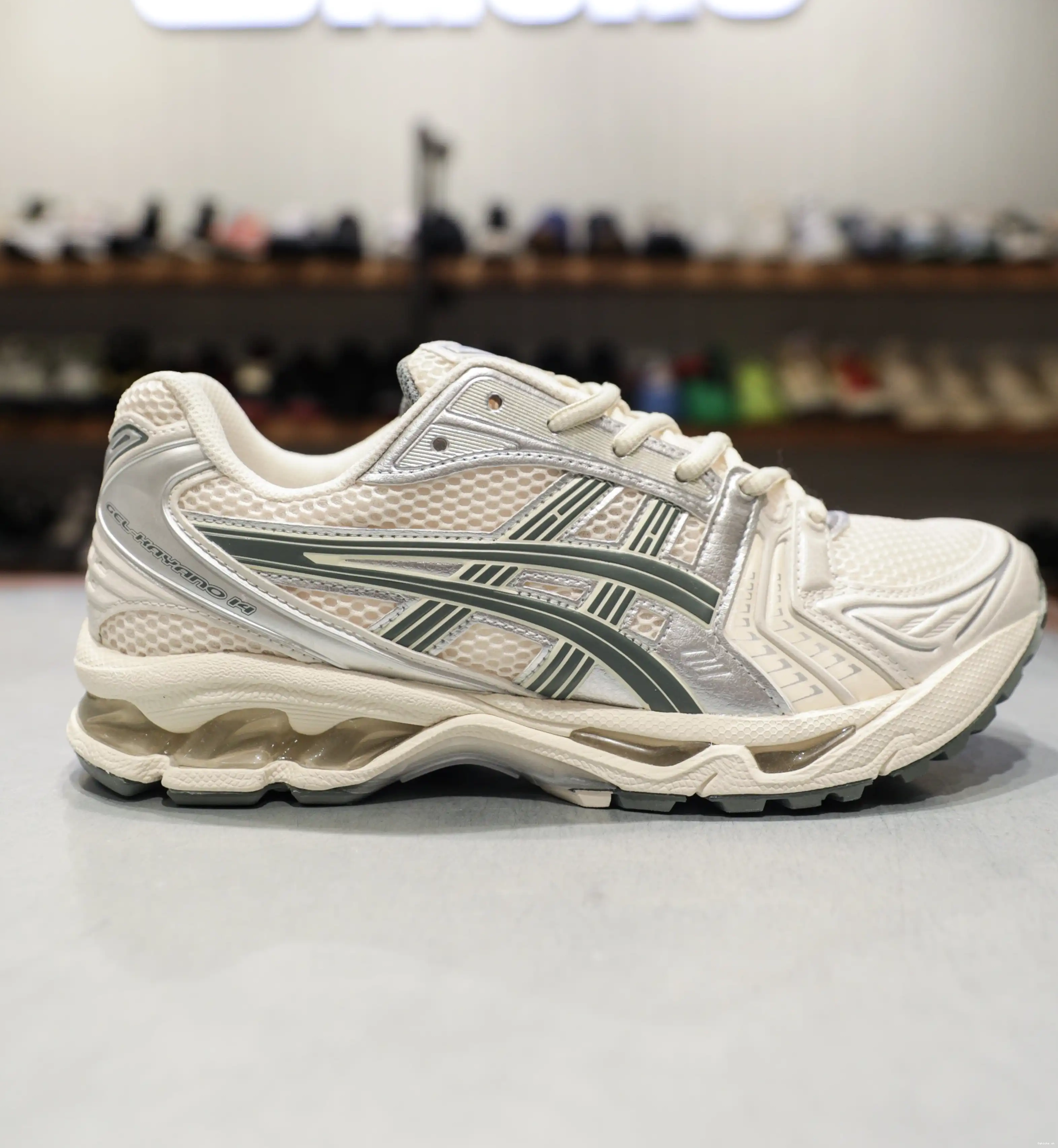 Gel-Kayano ASICS Pewter Birch Dark 14 0706
